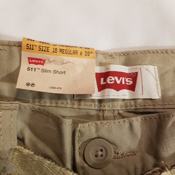 Levis boys size 16 511 slim fit shorts NEW - Picture 3 of 5